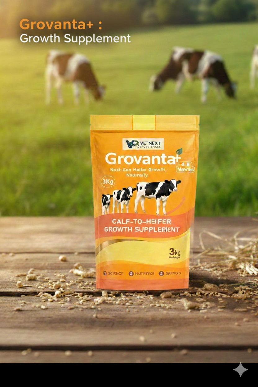 Calf Growth Between 4–8 Months: The Most Important Stage For A Profitable Dairy Cow (A Simple, Farmer-Friendly Guide)